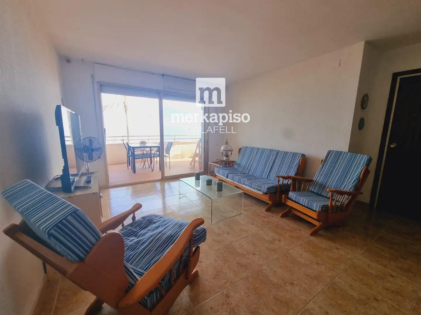 Living room of Flat for sale in Calafell  with Heating, Terrace and Storage room