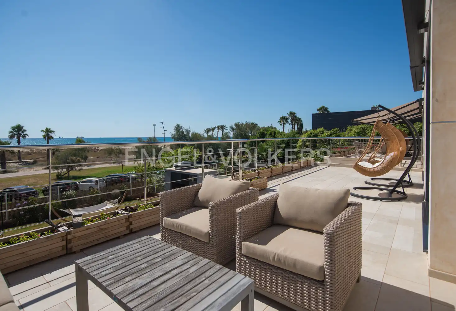 Terrassa de Casa o xalet en venda en Castellón de la Plana / Castelló de la Plana amb Aire condicionat, Calefacció i Jardí privat