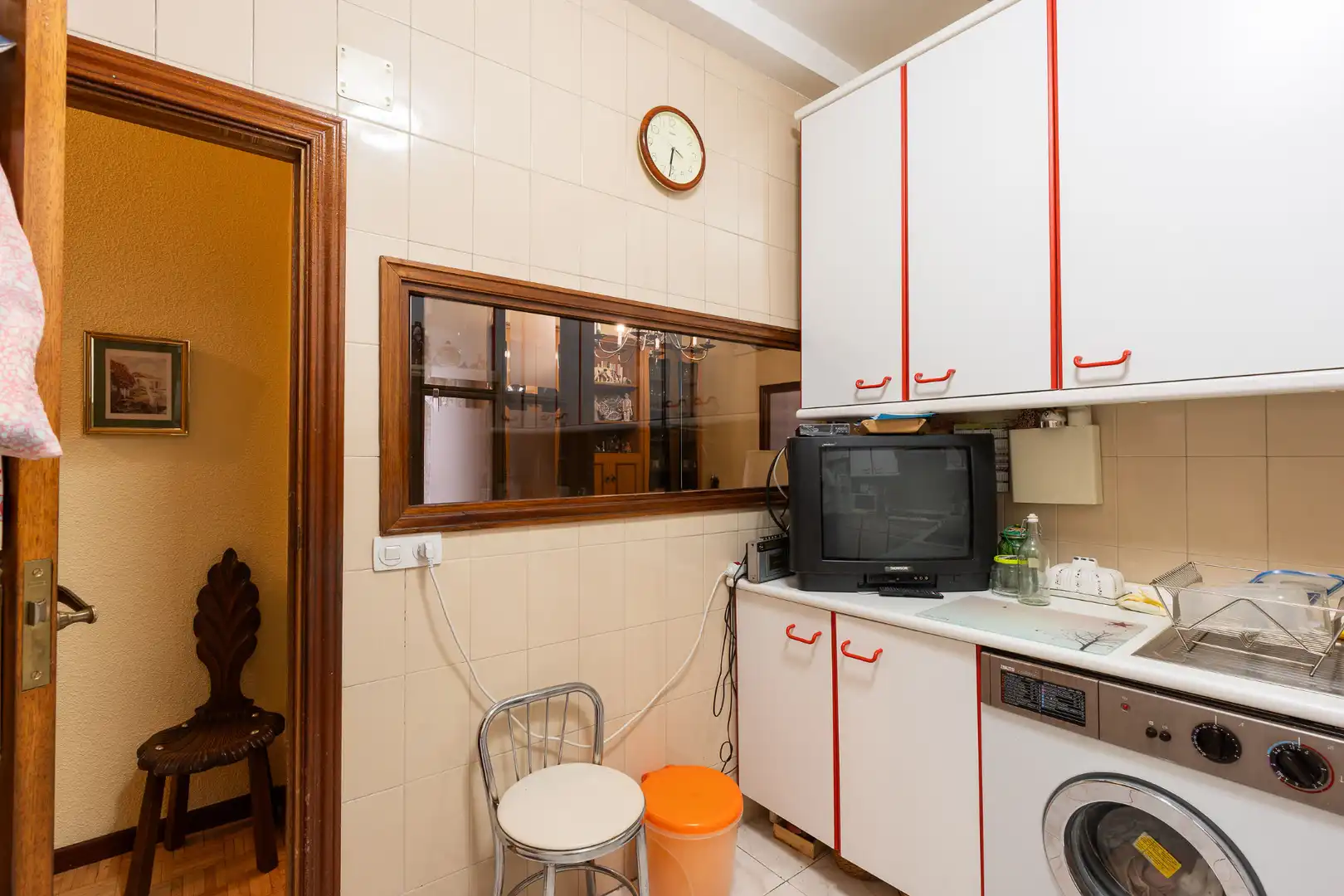 Kitchen of Flat for sale in Madrid  with Air Conditioner, Heating and Parquet flooring