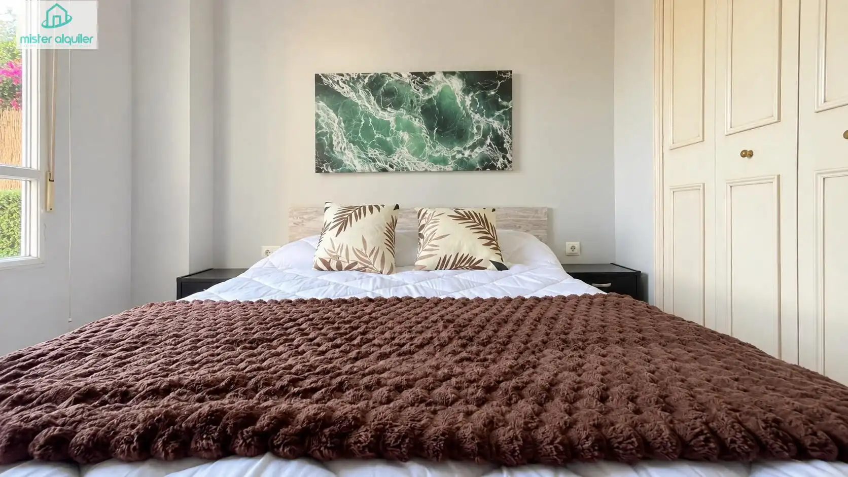 Dormitori de Apartament de lloguer en Playa Muchavista