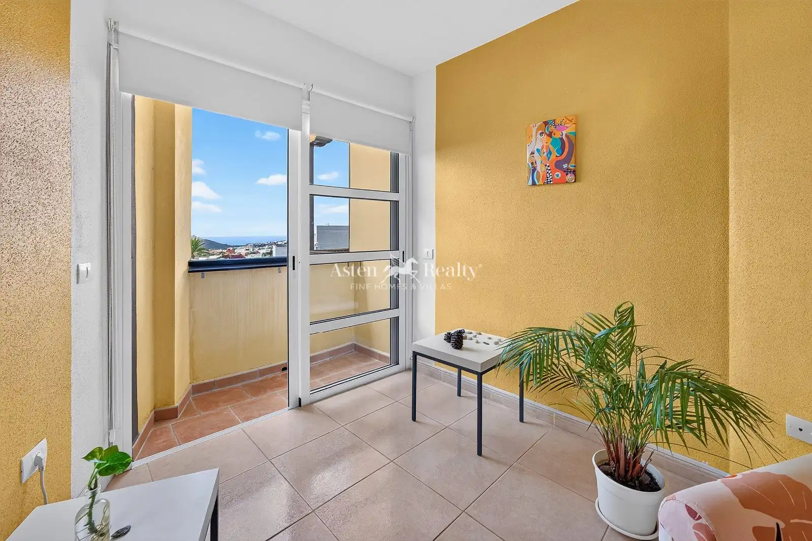 Balcony of Flat for sale in Arona  with Terrace, Storage room and Furnished
