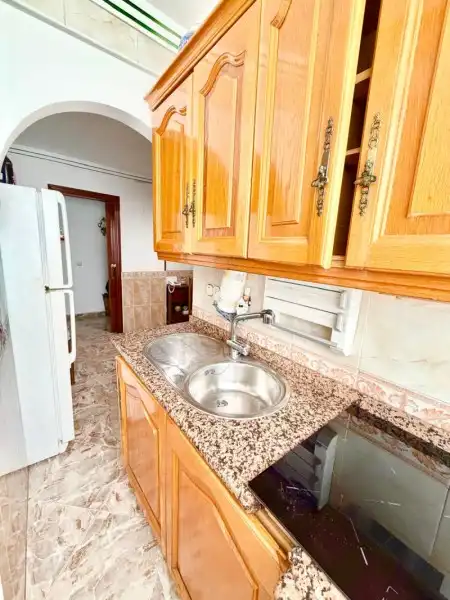 Cuina de Pis en venda en Málaga amb Aire condicionat, Terrassa i Moblat