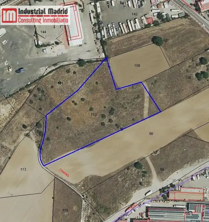 Terreno industrial en venta en Fuenlabrada