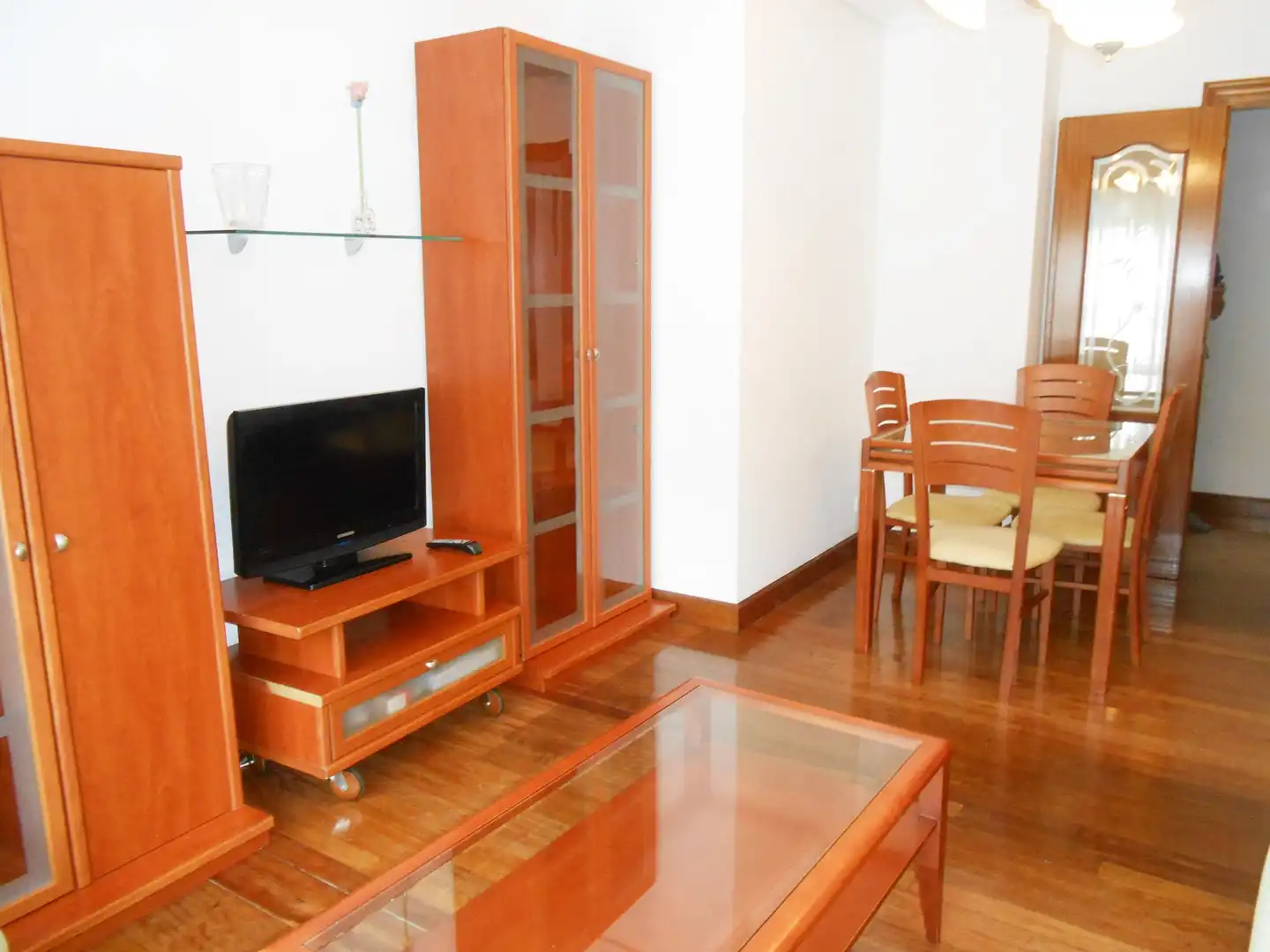 Living room of Flat for rent in Bilbao   with Heating, Furnished and Balcony