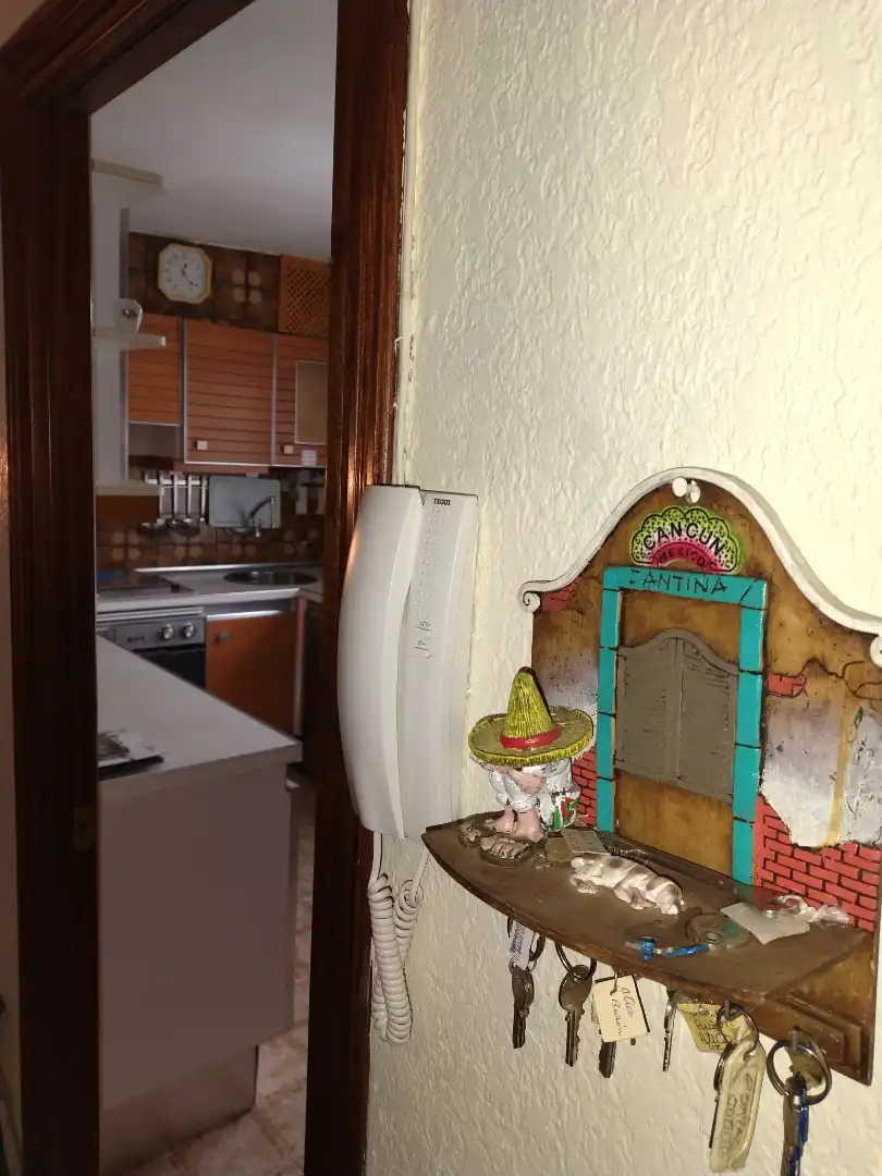 Kitchen of Flat for rent in Bembibre  with Heating, Parquet flooring and Storage room