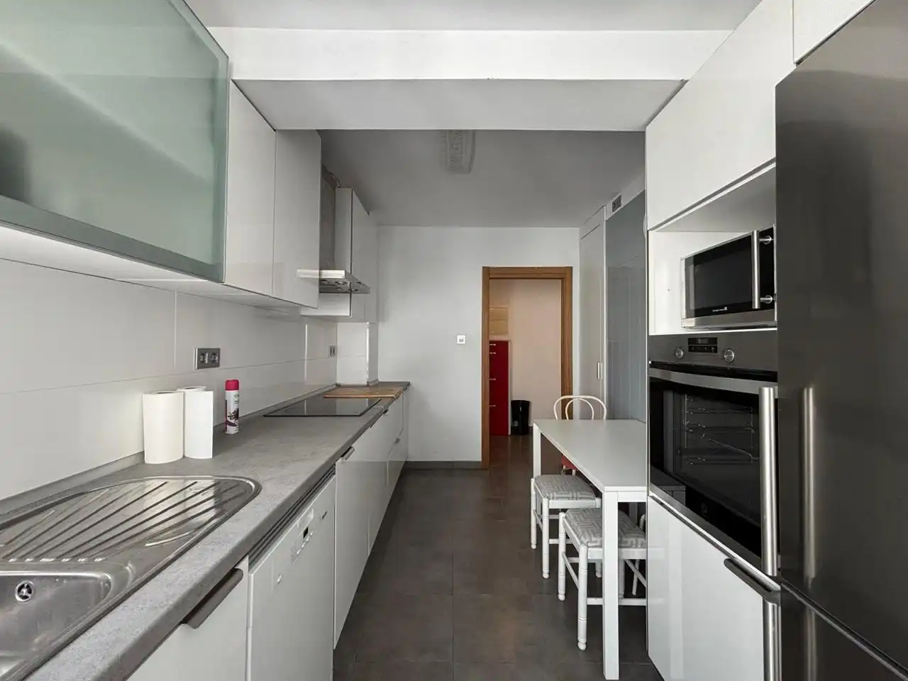 Küche von Wohnung zur Miete in A Coruña Capital  mit Heizung