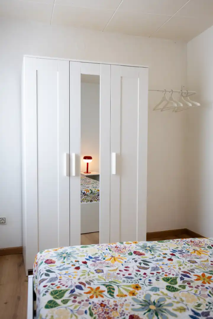 Habitación de Apartamento de alquiler en Barcelona con Parquet, Amueblado y Lavadora