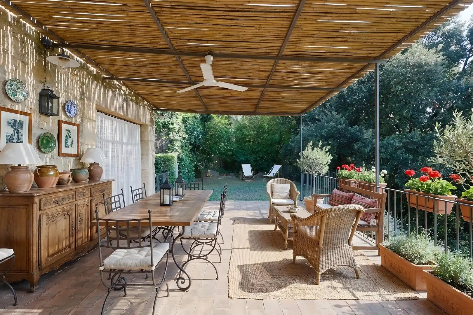 Terrassa de Finca rústica en venda en La Bisbal d'Empordà amb Aire condicionat, Calefacció i Terrassa