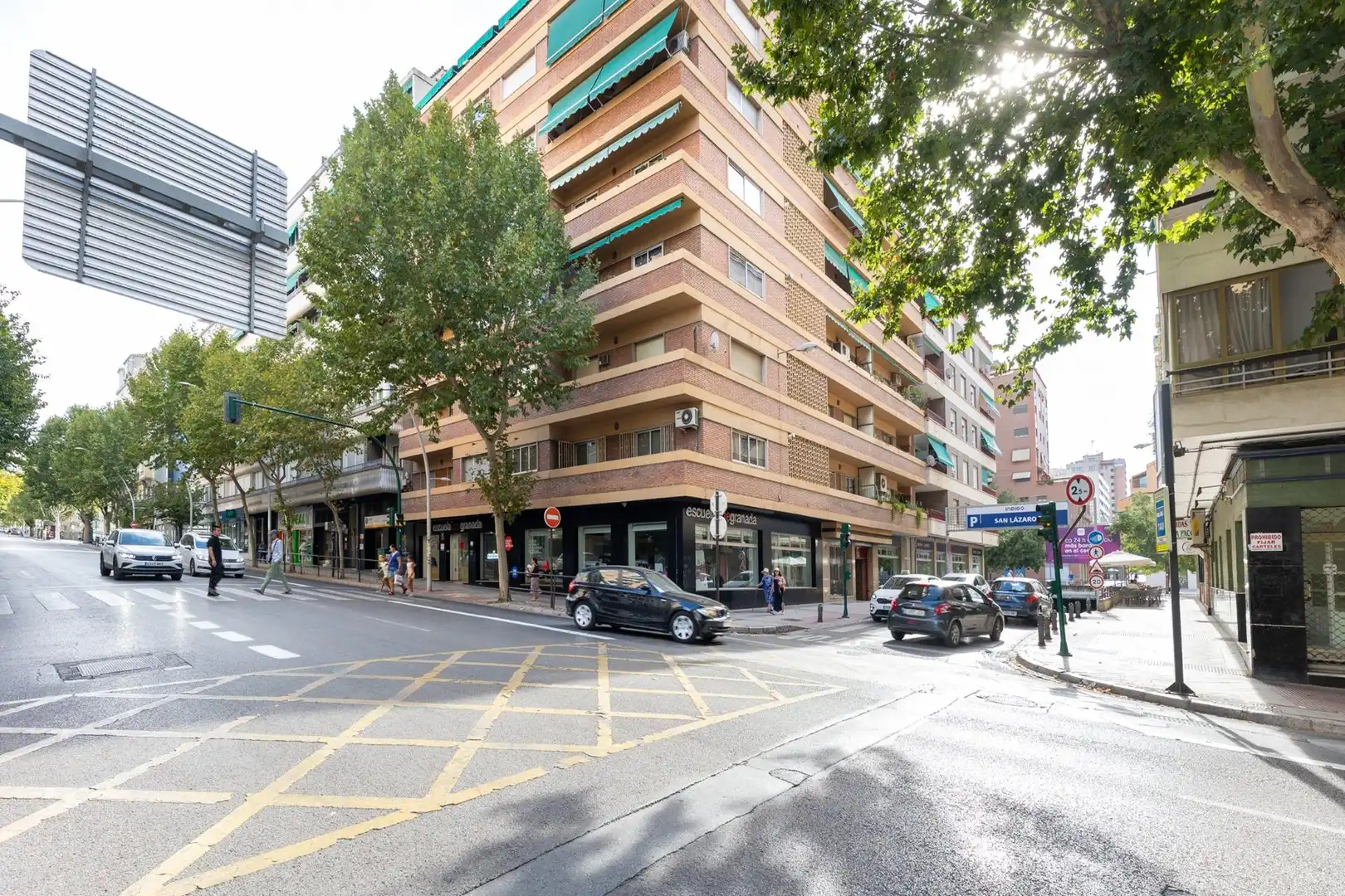 Exterior view of Flat for sale in Granada  with Terrace, Storage room and Balcony