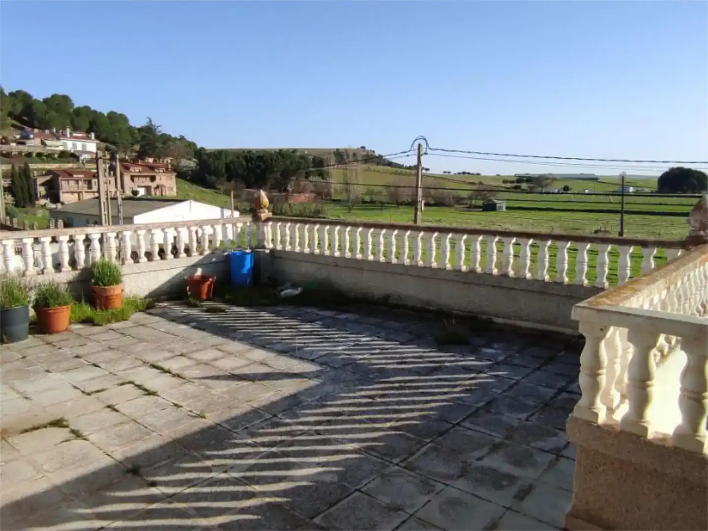 Terraza de Casa o chalet en venta en Aldeatejada con Jardín privado, Trastero y Amueblado
