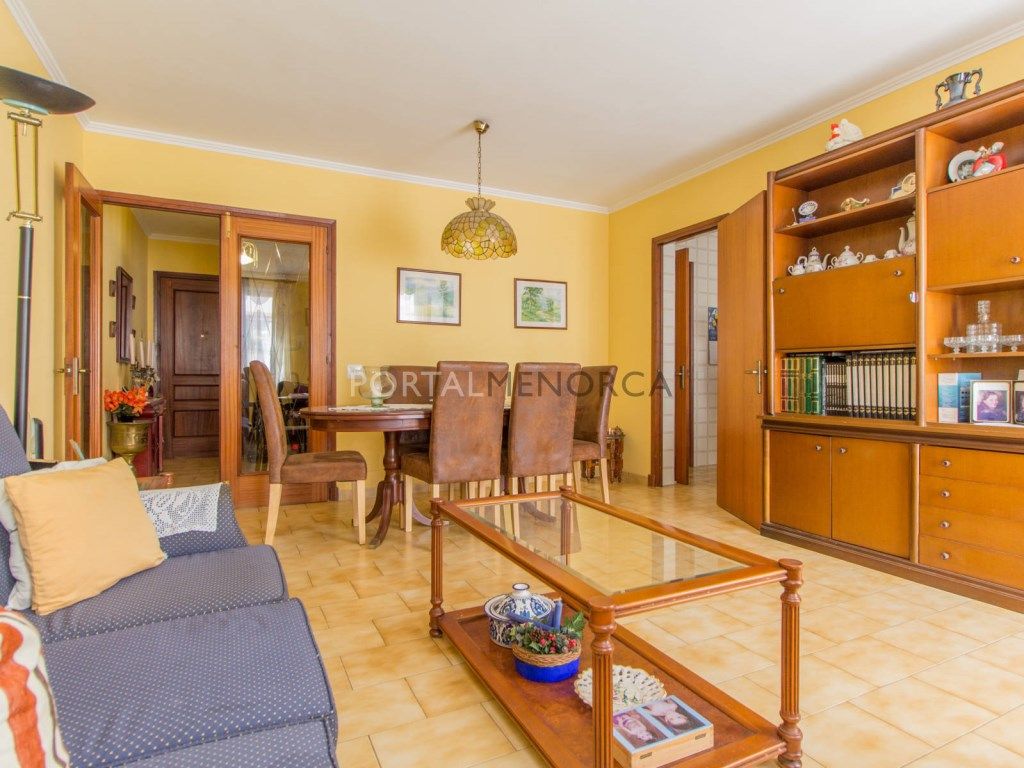 Sala de estar de Piso en venta en Es Castell