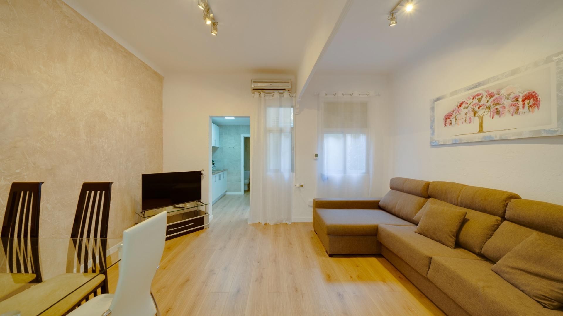Living room of Apartment for sale in Alicante / Alacant  with Air Conditioner and Heating