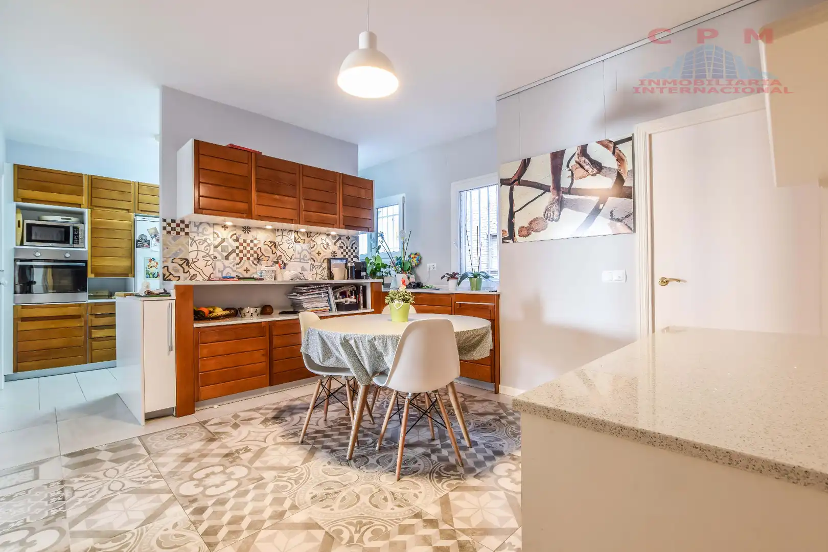 Kitchen of Flat for rent in Madrid  with Air Conditioner, Heating and Parquet flooring
