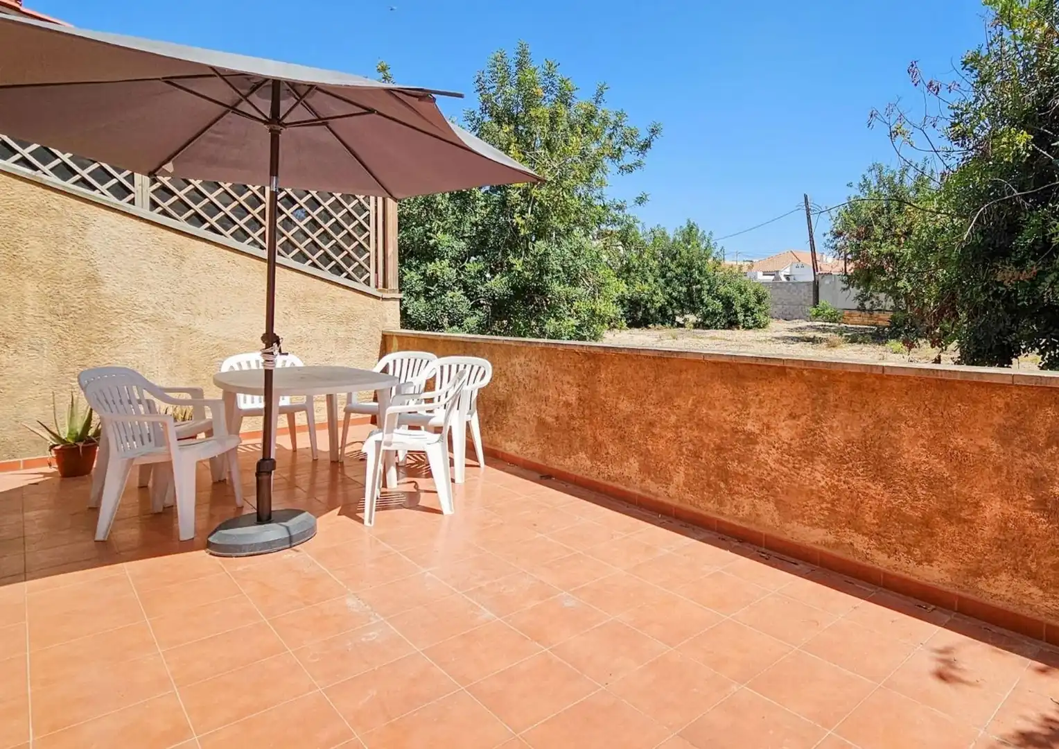 Terrassa de Casa adosada en venda en Alcanar amb Calefacció, Jardí privat i Terrassa