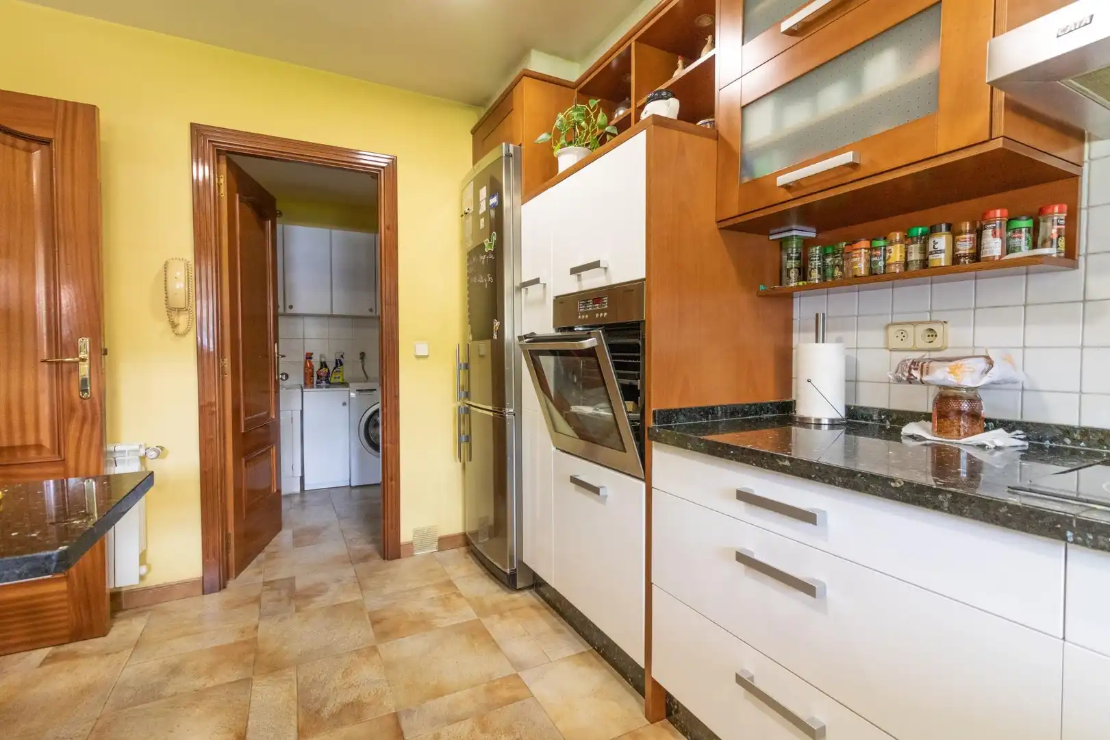 Cocina de Casa o chalet en venta en A Coruña Capital  con Jardín privado, Terraza y Trastero