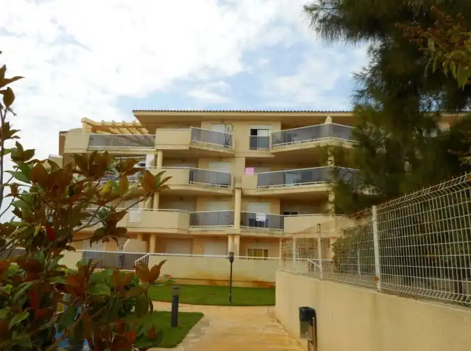 Vista exterior de Apartamento en venta en Dénia con Piscina