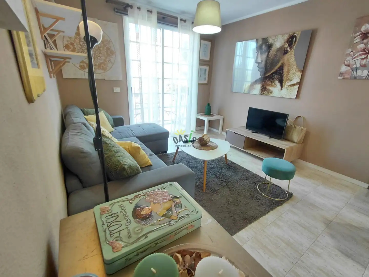 Sala de estar de Piso de alquiler en Candelaria con Amueblado