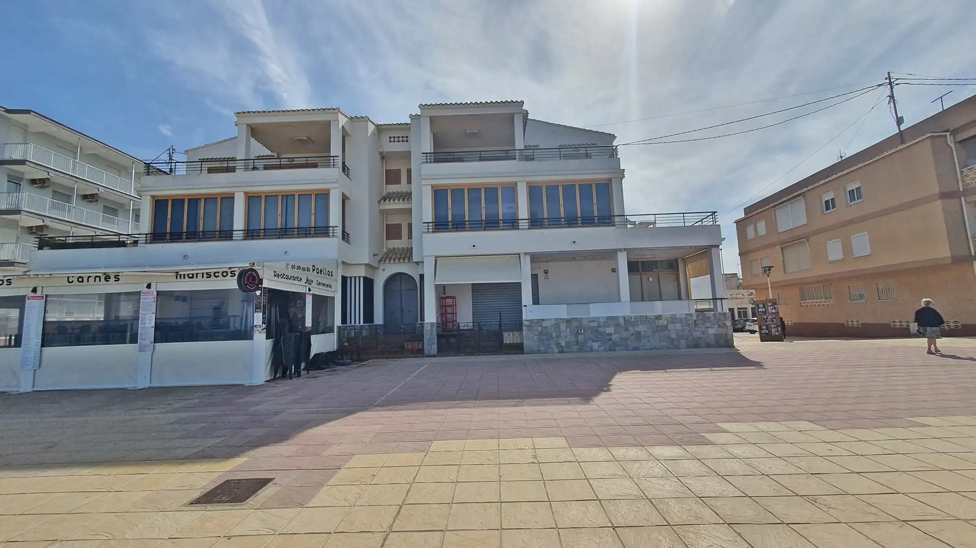Vista exterior de Apartamento de alquiler en Miramar con Aire acondicionado, Terraza y Amueblado