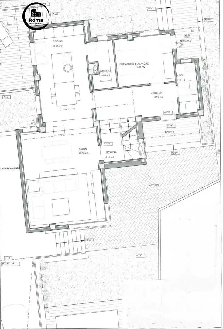 Villa mit Terrasse zum Verkauf in Camino de Montevive, imagen 75