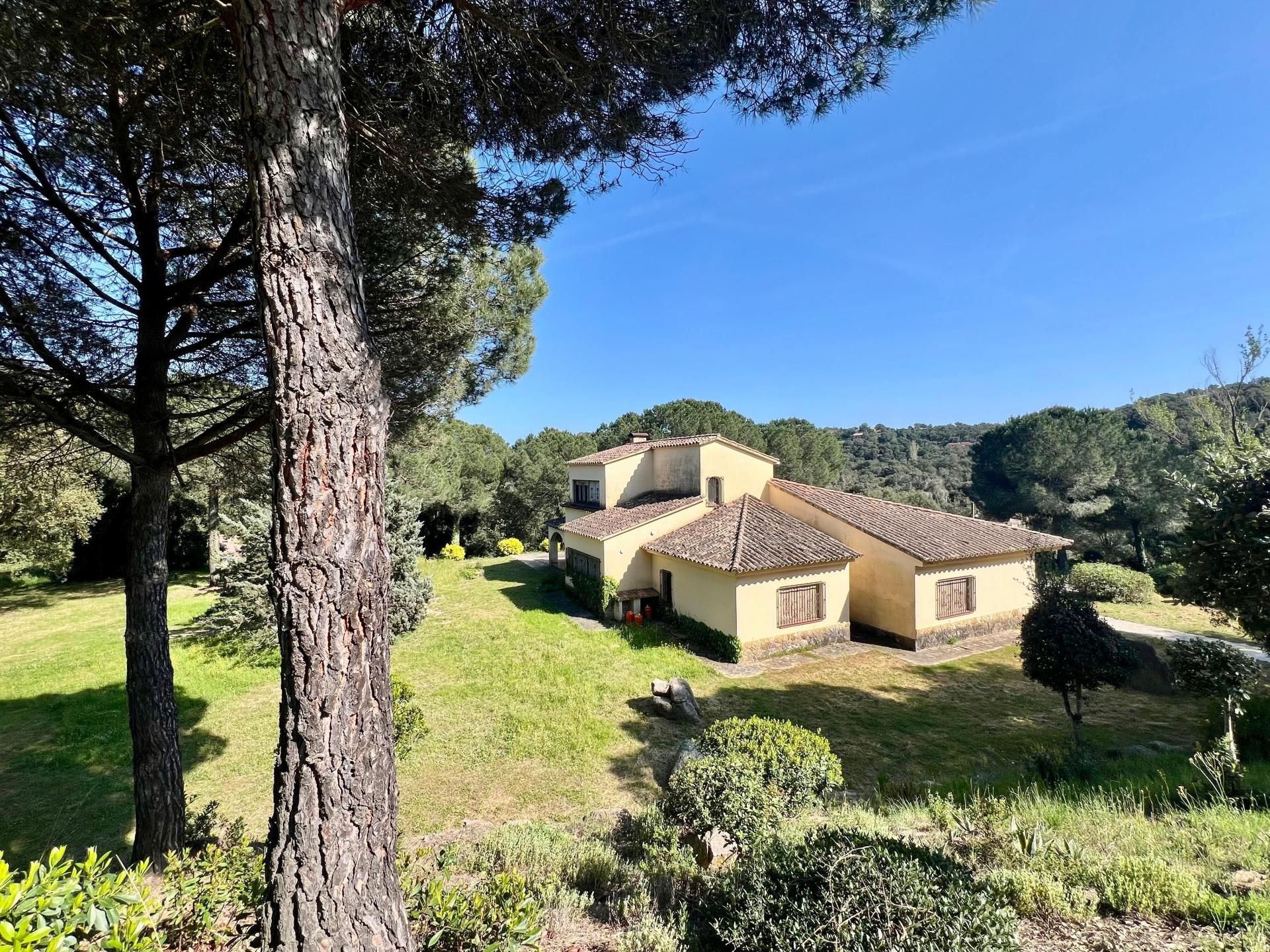 Garden of Country house for sale in Santa Cristina d'Aro  with Air Conditioner, Terrace and Balcony