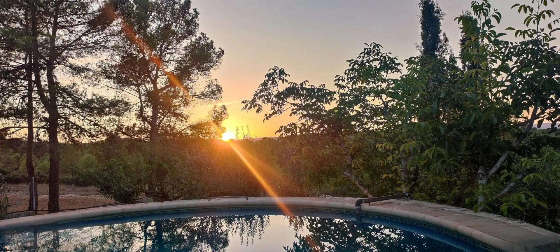 Piscina de Casa o chalet en venta en Mogente / Moixent con Aire acondicionado, Calefacción y Jardín privado