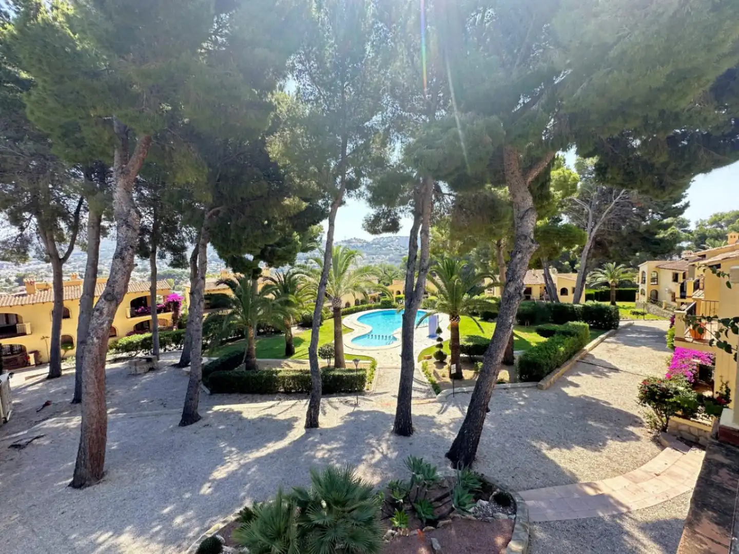 Garten von Wohnungen zum Verkauf in Moraira mit Klimaanlage, Heizung und Privatgarten
