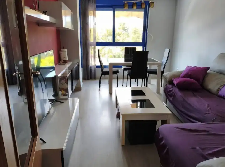 Living room of Flat for sale in Vila-real  with Air Conditioner, Heating and Parquet flooring