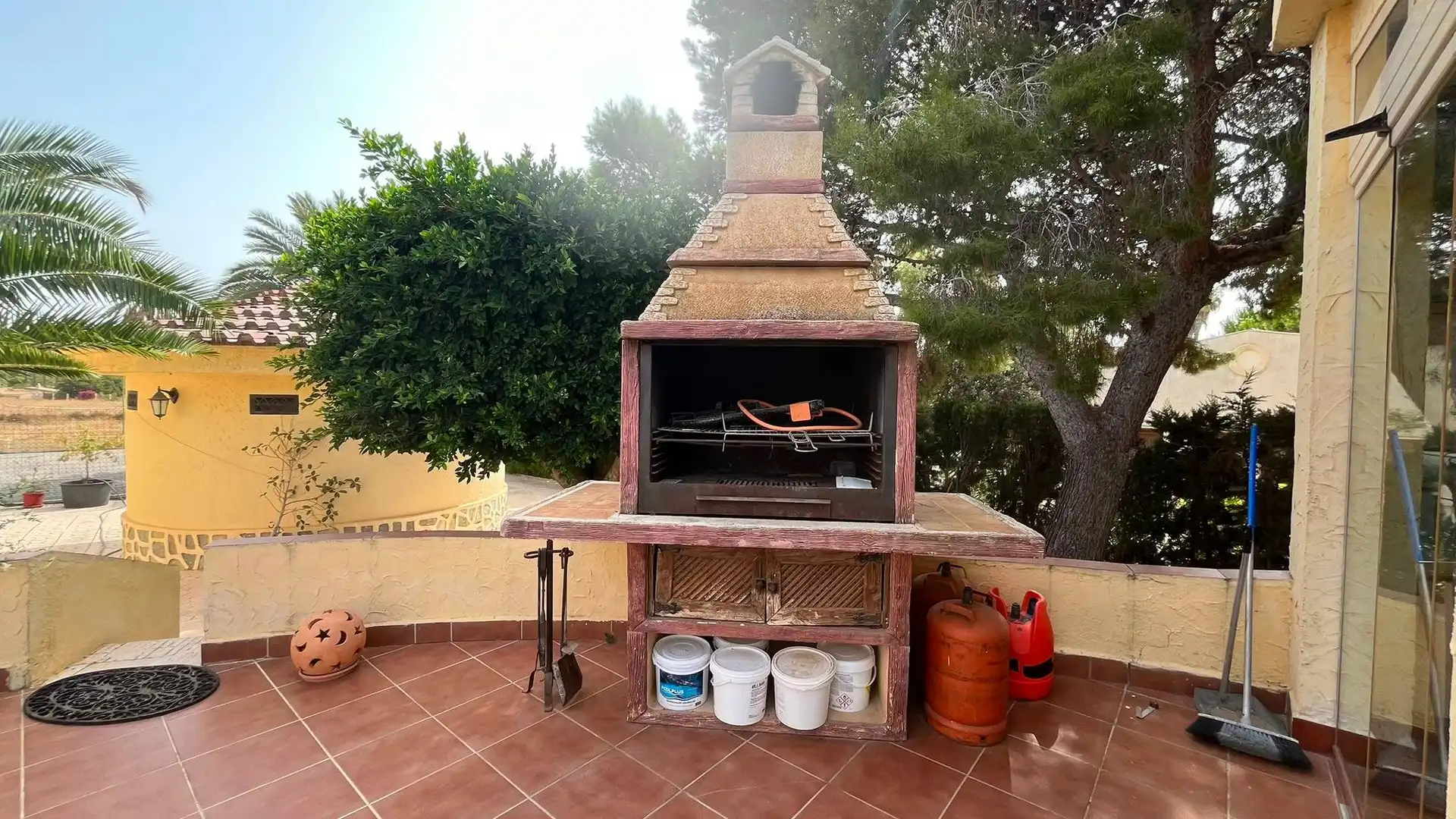 Jardín de Casa o chalet en venta en Elche / Elx con Aire acondicionado, Calefacción y Jardín privado