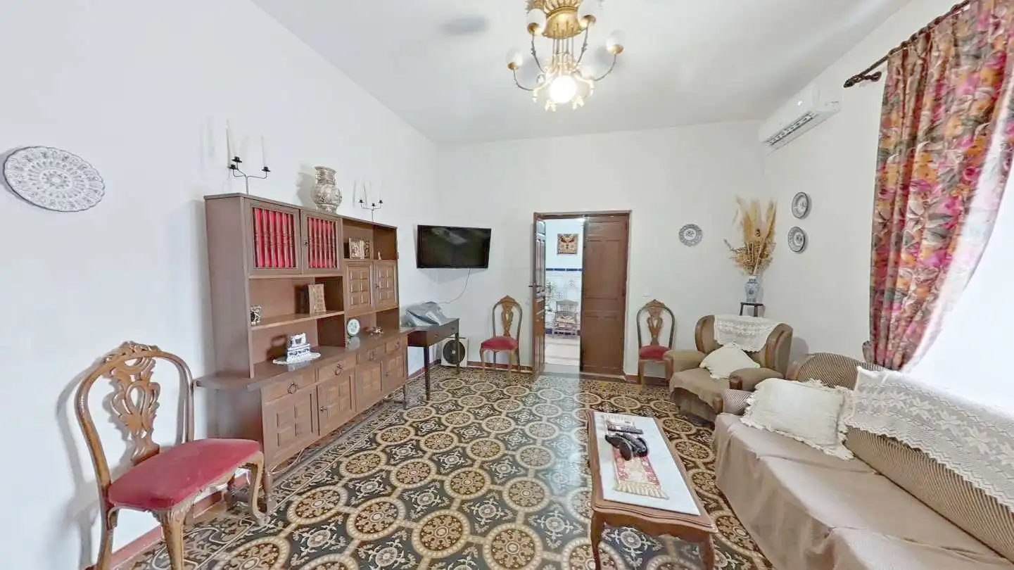 Sala de estar de Casa o chalet en venta en Villamiel de Toledo con Aire acondicionado, Calefacción y Trastero