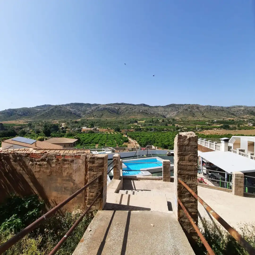 Piscina de Finca rústica en venta en Calanda