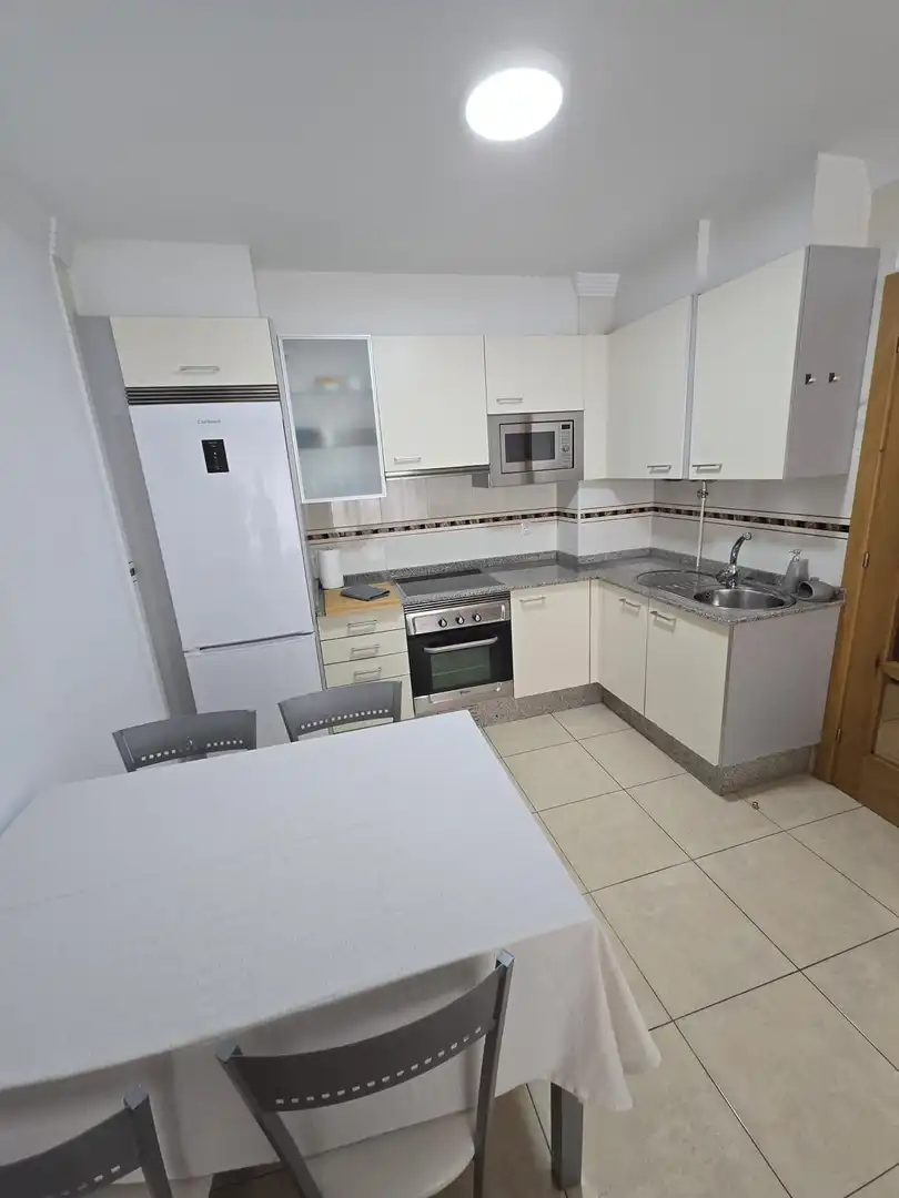 Cuina de Apartament de lloguer en Boiro, A Coruña