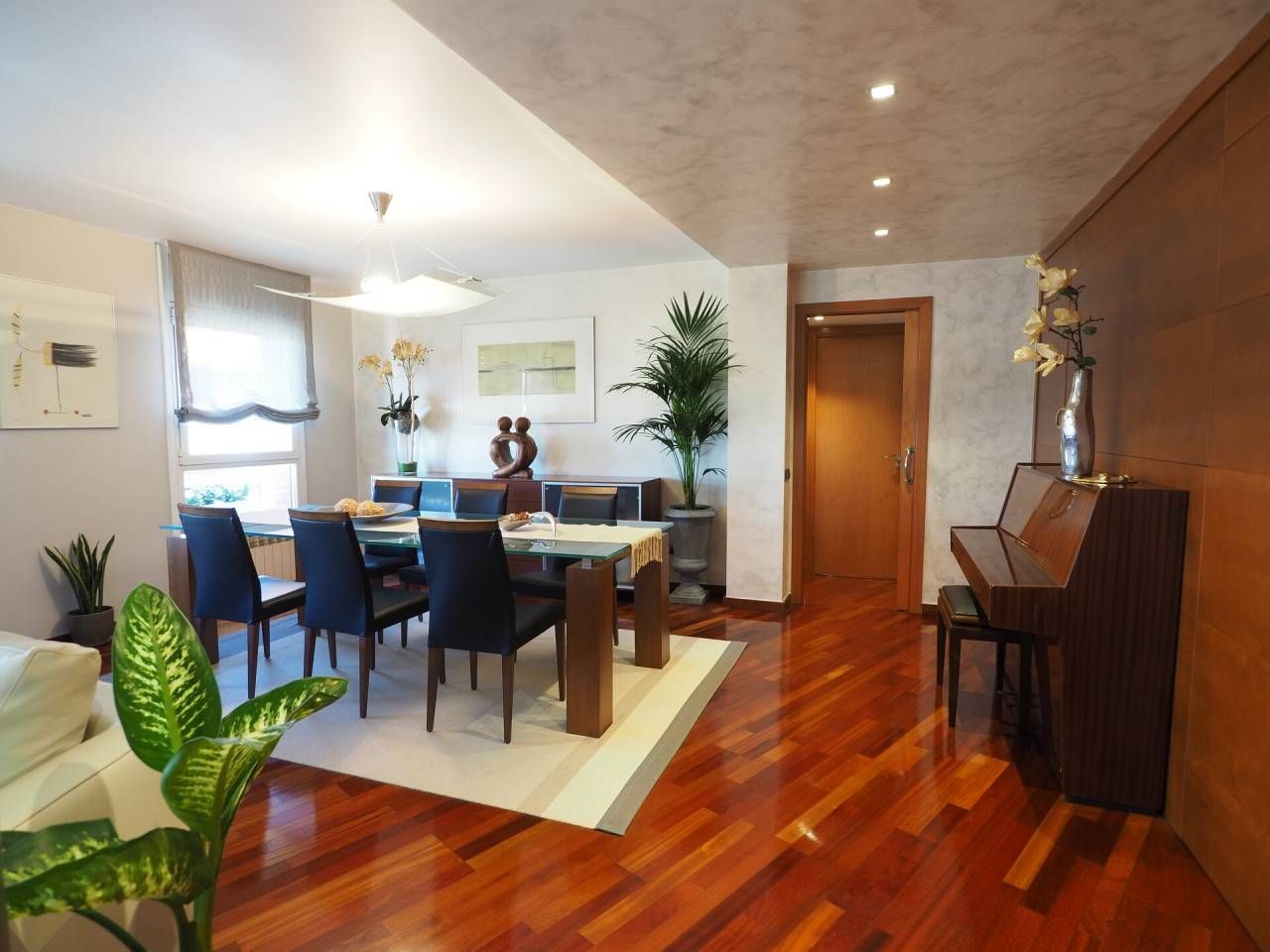 Dining room of Flat for sale in Granollers  with Air Conditioner and Parquet flooring