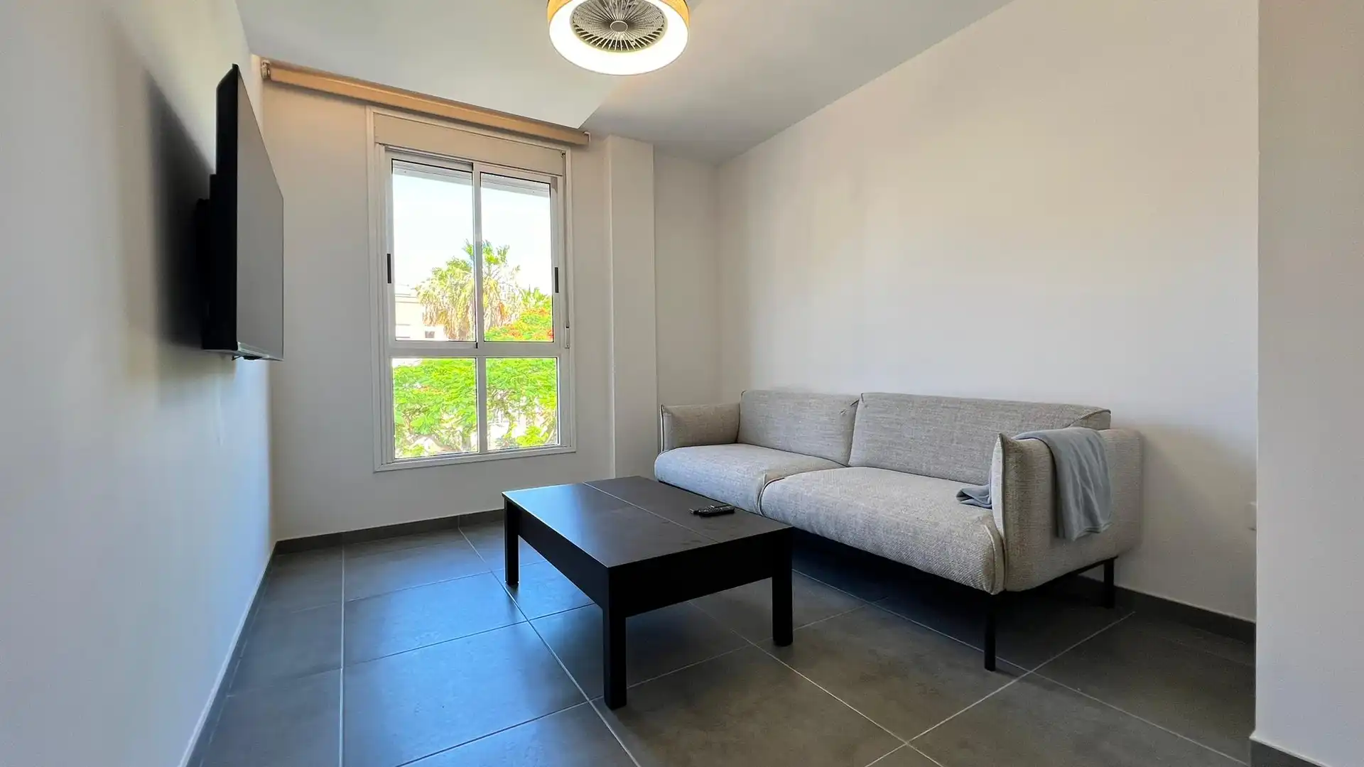 Sala de estar de Piso en venta en San Cristóbal de la Laguna con Trastero y Amueblado