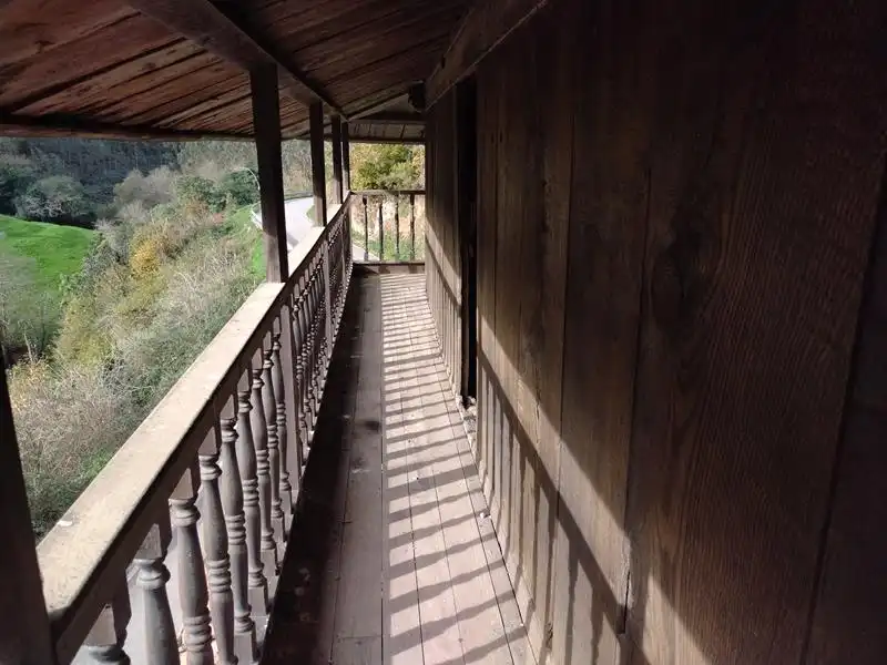 Terraza de Finca rústica en venta en Salas con Amueblado