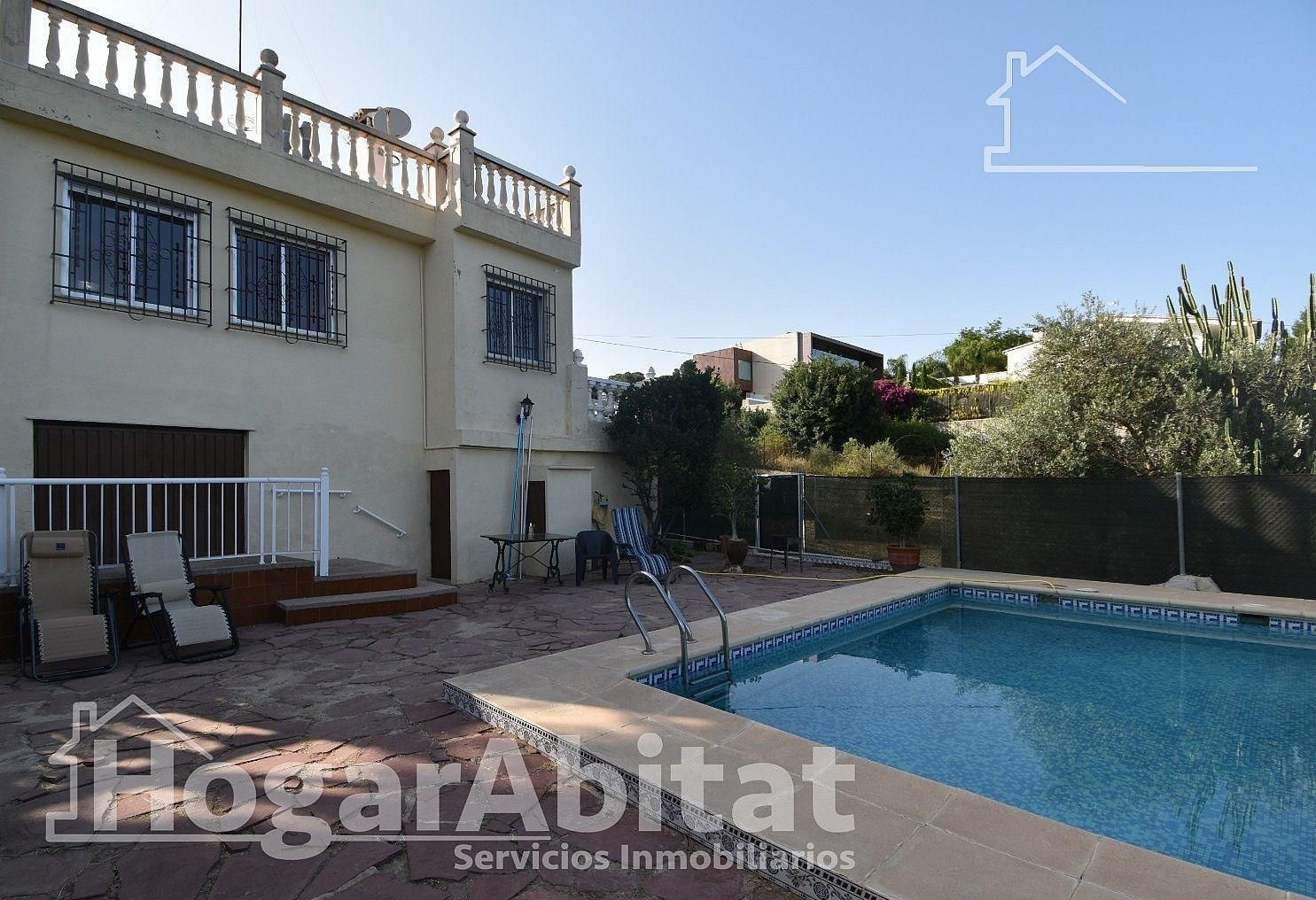 Exterior view of House or chalet for sale in Alzira  with Air Conditioner, Private garden and Terrace