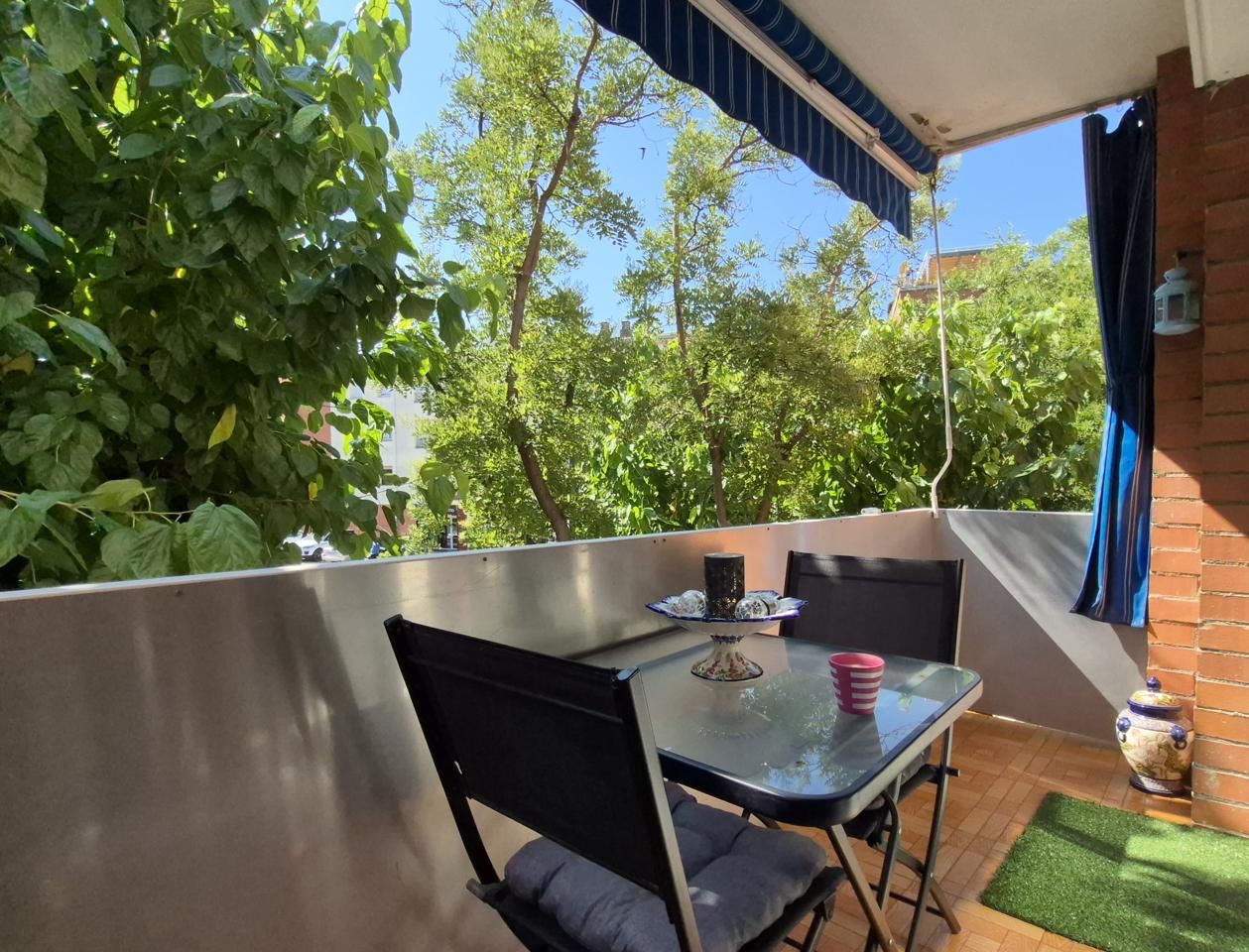 Jardí de Pis en venda en Terrassa amb Calefacció, Terrassa i Moblat