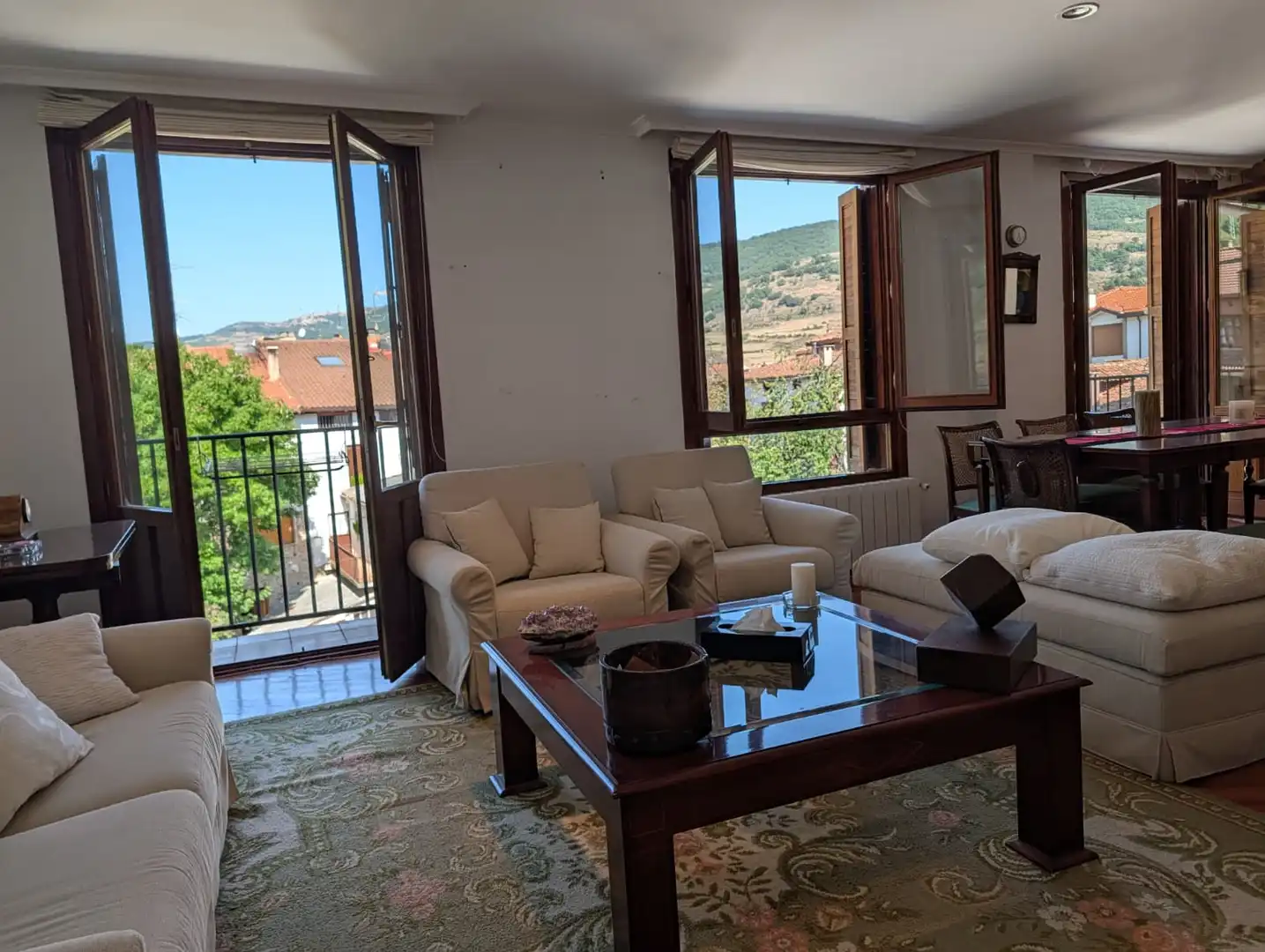 Sala de estar de Apartamento en venta en Ezcaray con Calefacción, Terraza y Trastero