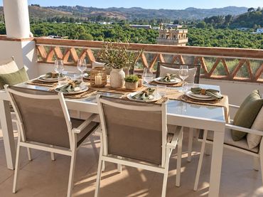 Penthouse mit Pool zur Miete in Mijas Golf