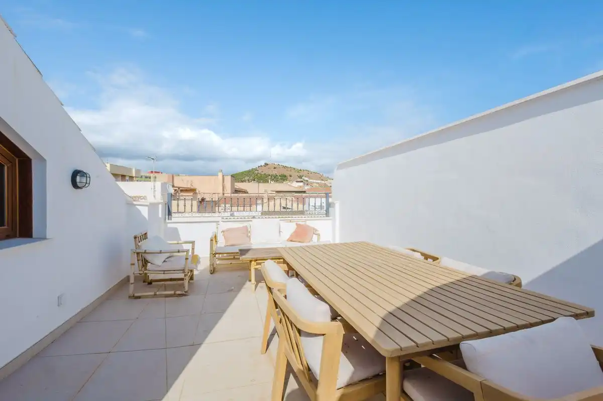 Terrasse von Maisonette zum Verkauf in Málaga mit Klimaanlage, Heizung und Terrasse
