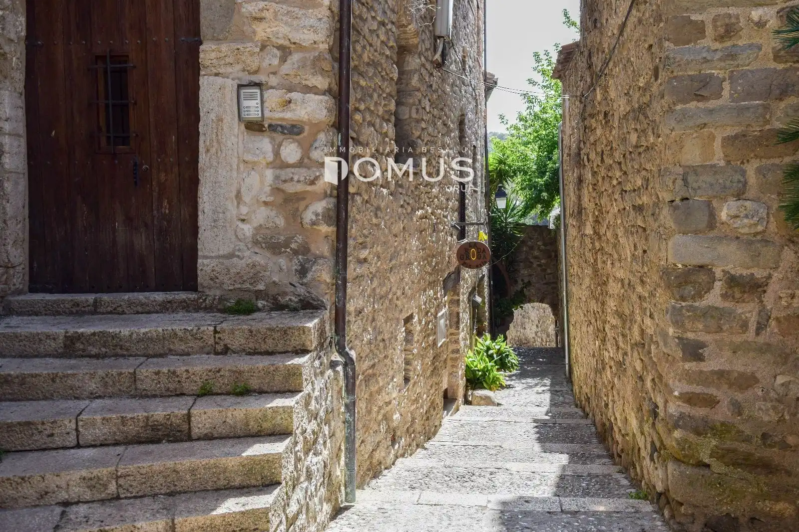 Exterior view of Houses for sale in Besalú  with Heating, Terrace and Storage room