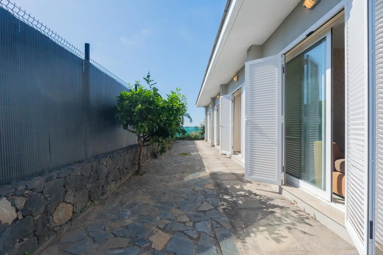 Vista exterior de Casa o xalet de lloguer en La Orotava amb Jardí privat, Parquet i Terrassa
