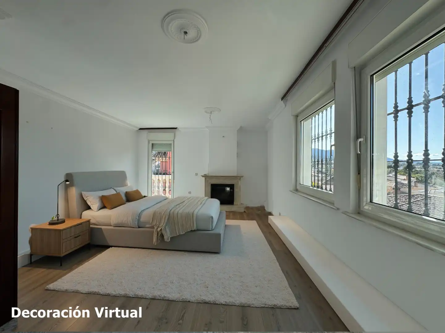 Dormitori de Casa o xalet en venda en Alhaurín de la Torre amb Aire condicionat, Calefacció i Jardí privat
