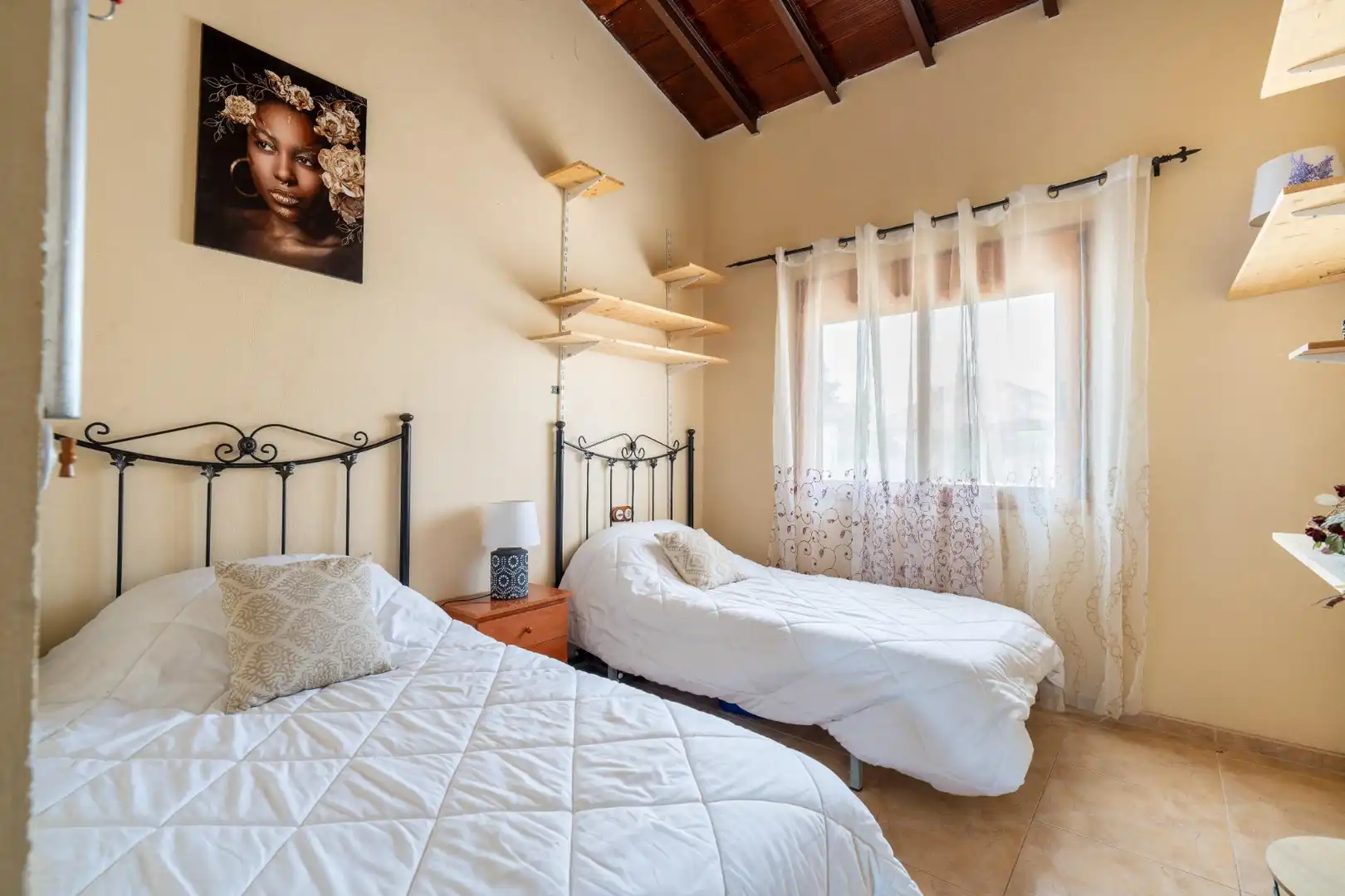 Habitación de Finca rústica en venta en Tabernas con Aire acondicionado, Jardín privado y Piscina