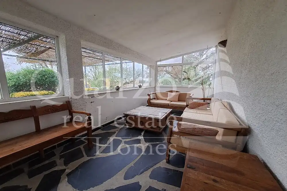 Terrace of Houses for sale in Herrera de Alcántara  with Air Conditioner and Furnished