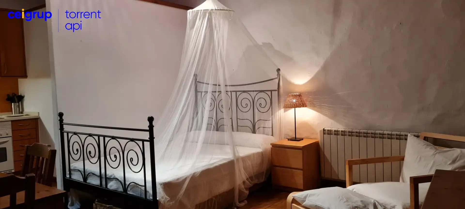Schlafzimmer von Wohnung zur Miete in Pals mit Klimaanlage, Heizung und Terrasse