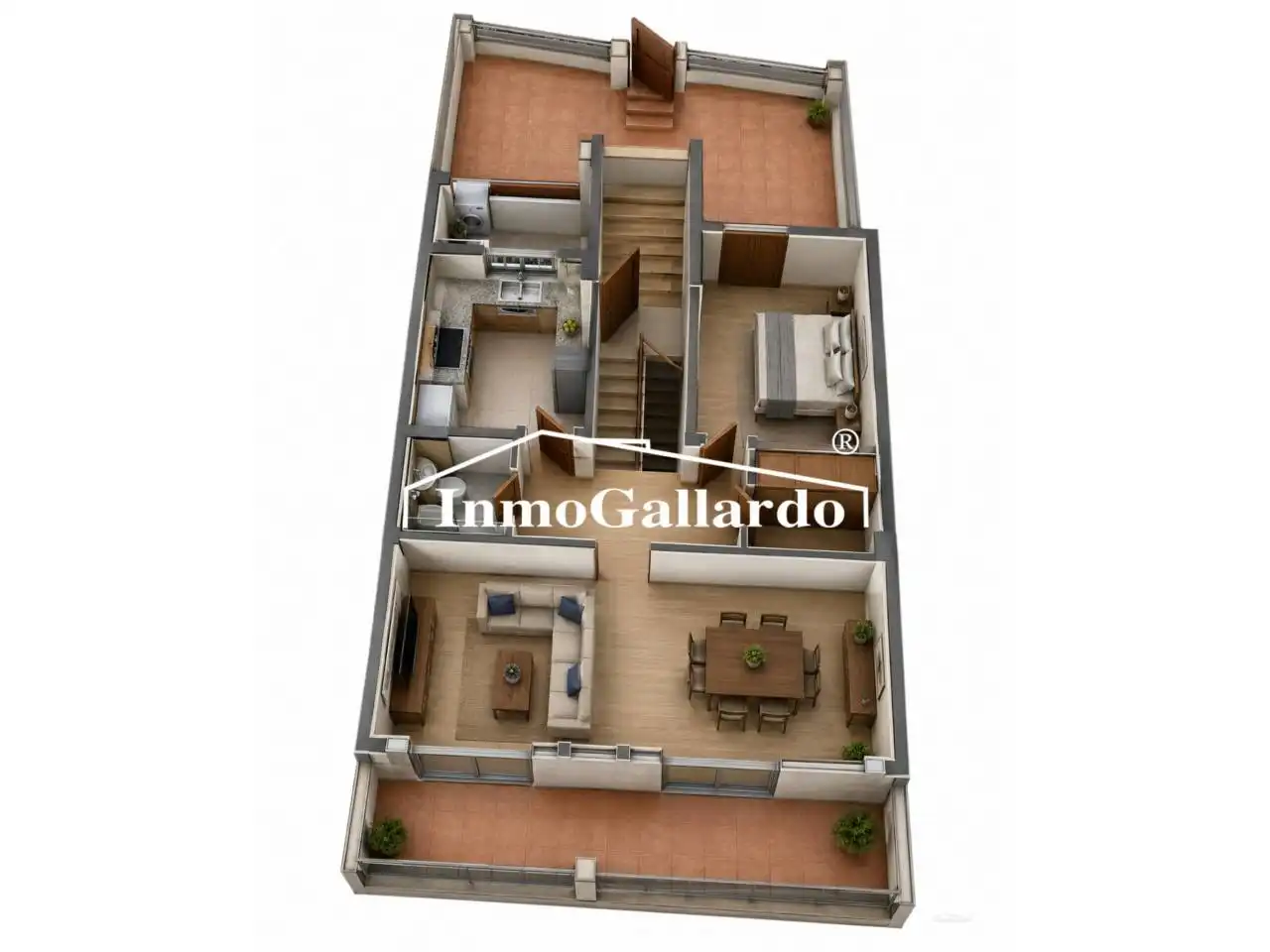 Casa adosada en venta en Málaga con Aire acondicionado, Terraza y Piscina comunitaria