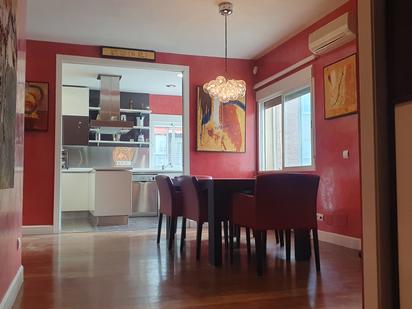 Dining room of Flat for sale in  Madrid Capital  with Air Conditioner, Heating and Parquet flooring