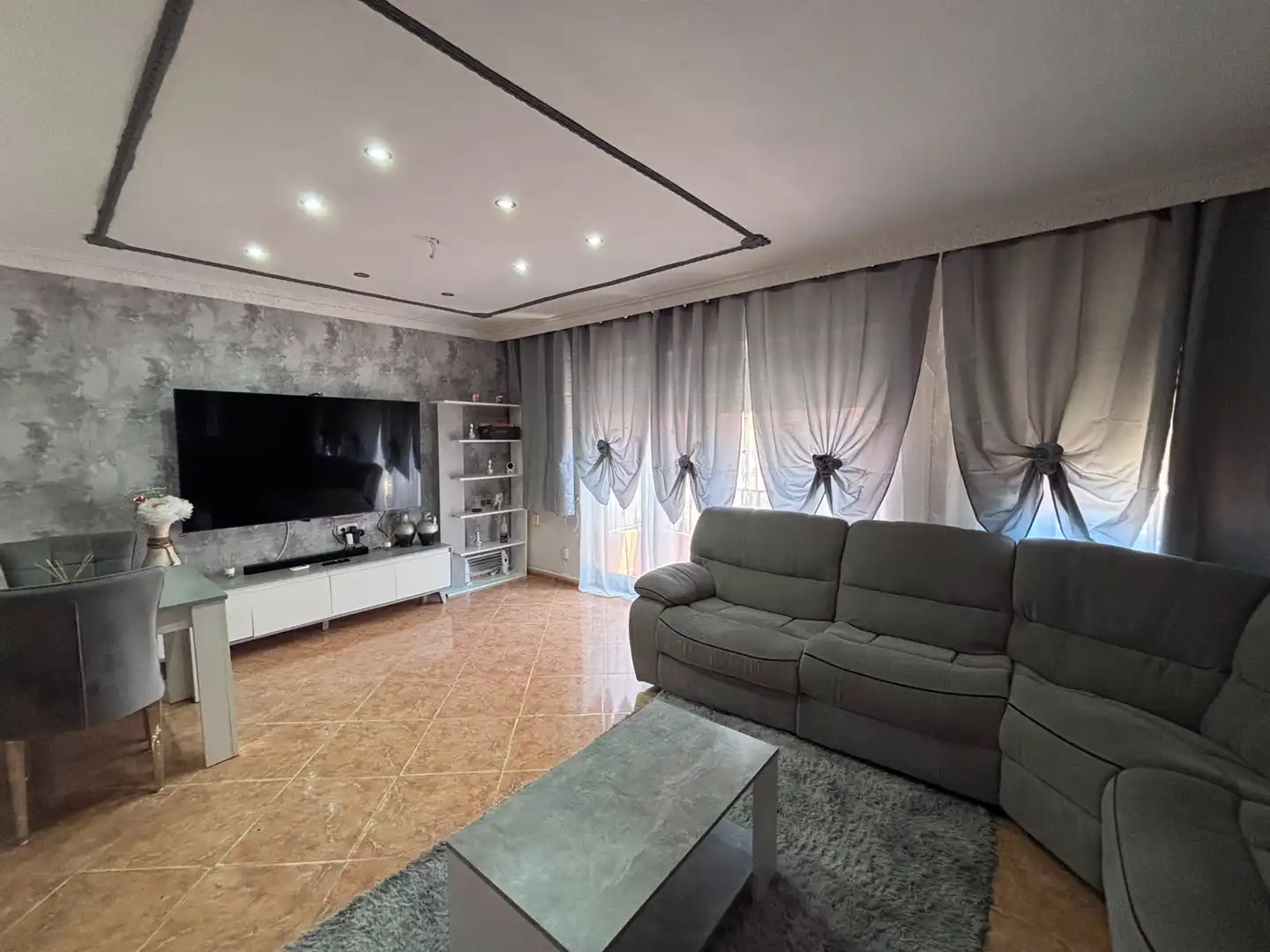 Sala de estar de Piso en venta en Burjassot con Aire acondicionado y Amueblado