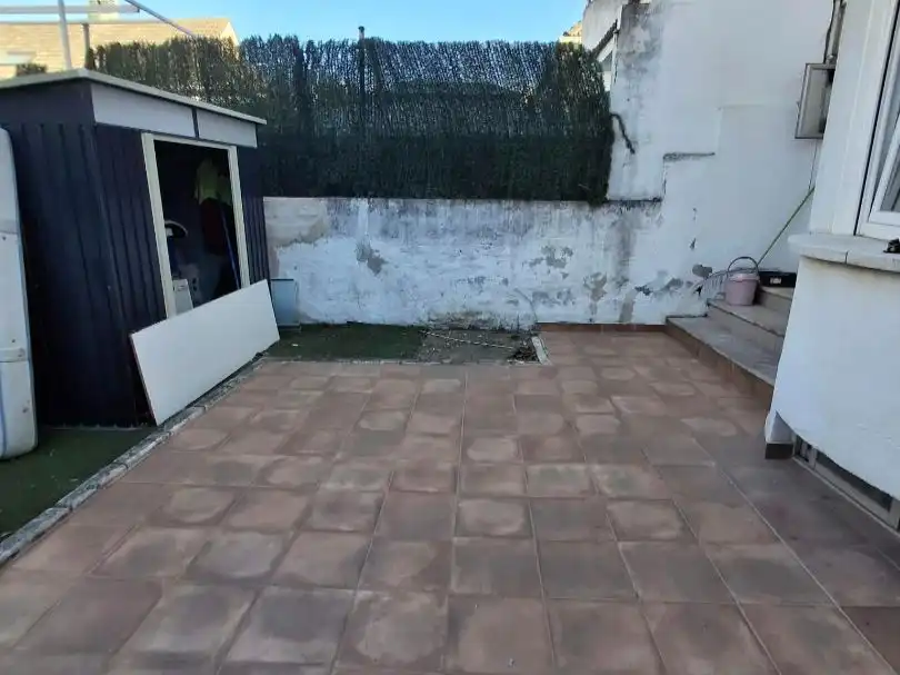 Terraza de Piso de alquiler en Getafe con Calefacción, Jardín privado y Parquet