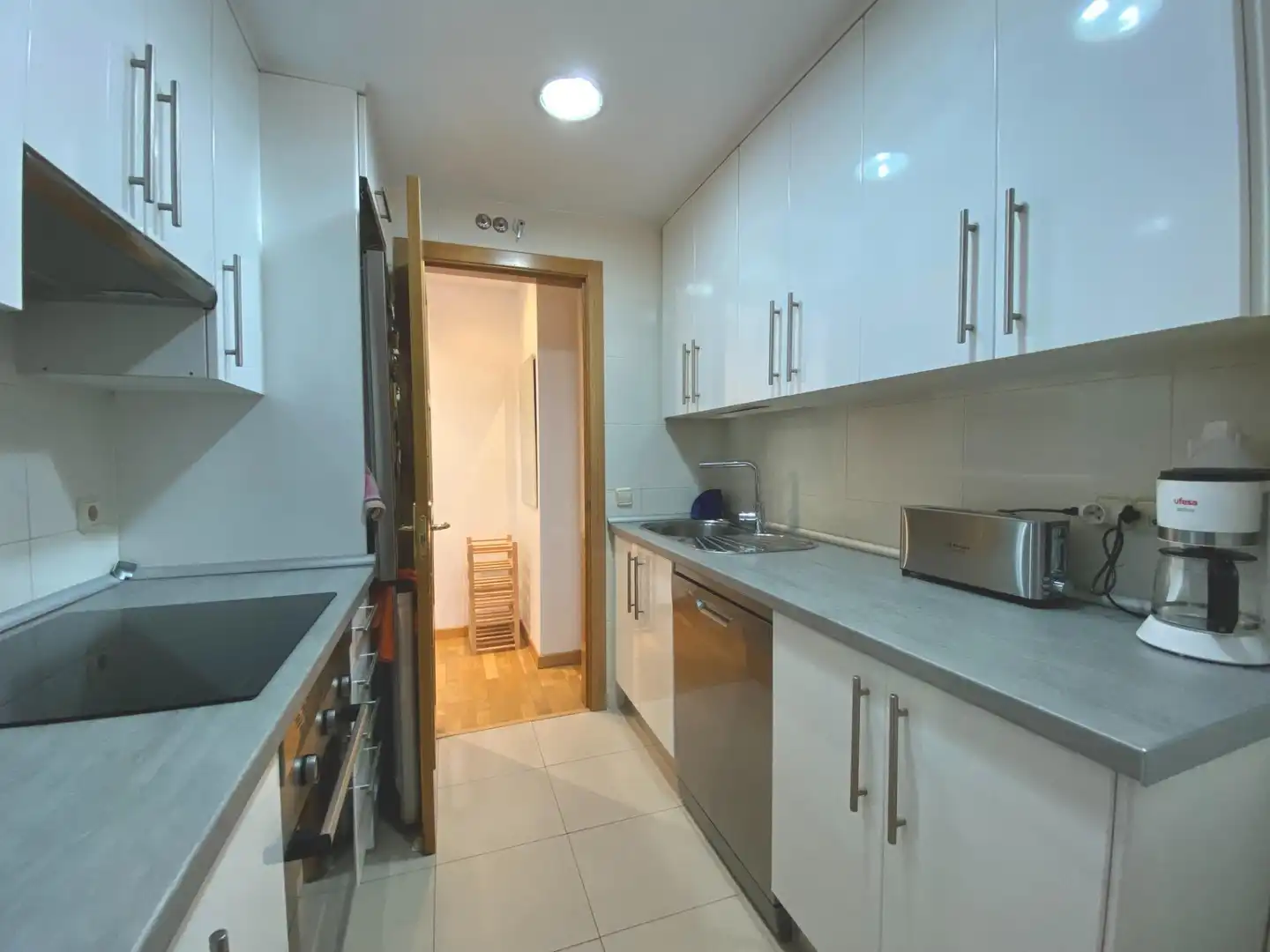 Cocina de Piso de alquiler en Madrid con Calefacción